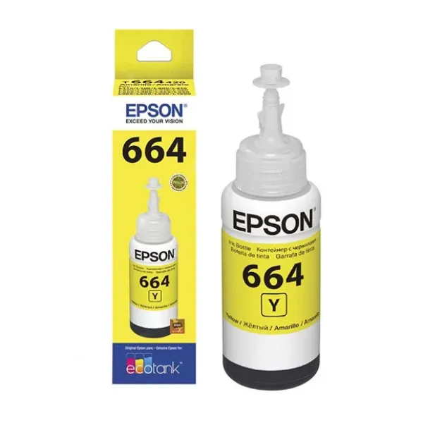 Epson 664 Yellow Ink Bottle non pack thumbnail