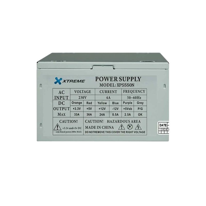 treme XPS550N 550W Power Supply - Component