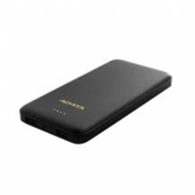 Adata T10000 Dual USB Ultra Slim 10000mah Power Bank (Black) - Gadget Zone