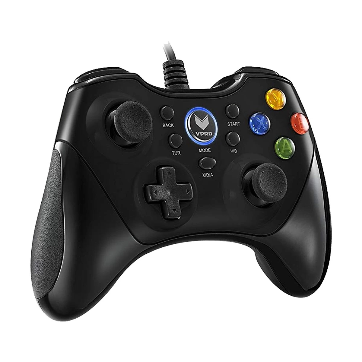 Rapoo VPRO V600 Black Vibration Game Pad - Gaming