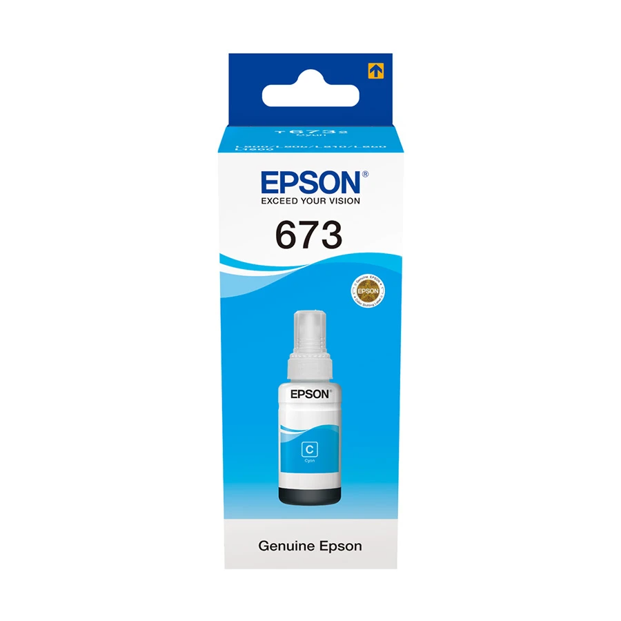 Epson C13T673200 Cyan Ink Bottle - Office Equipment