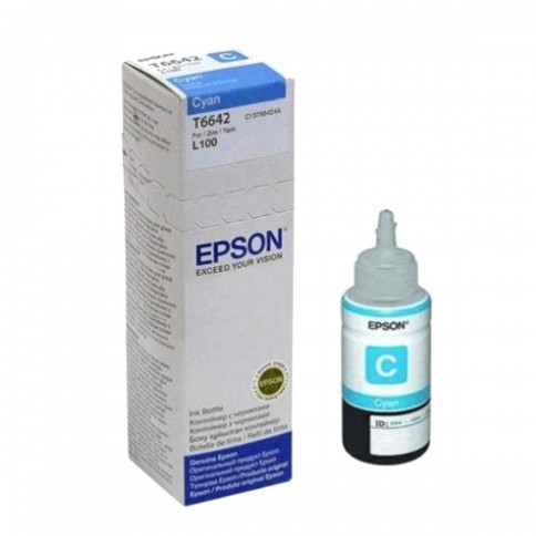 Epson C13T664200 Cyan Ink Bottle