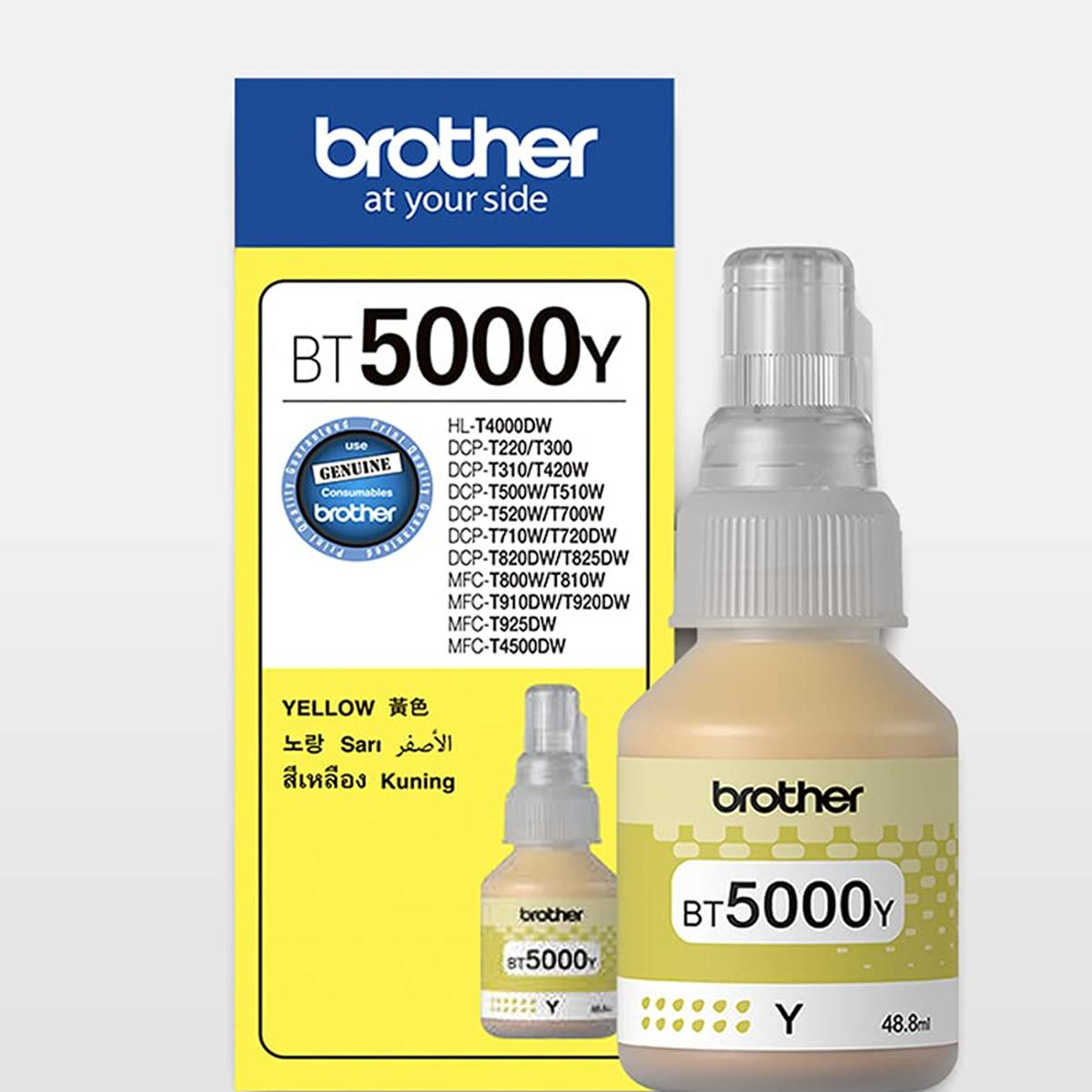 Brother BT5000Y Yellow Ink Bottle
