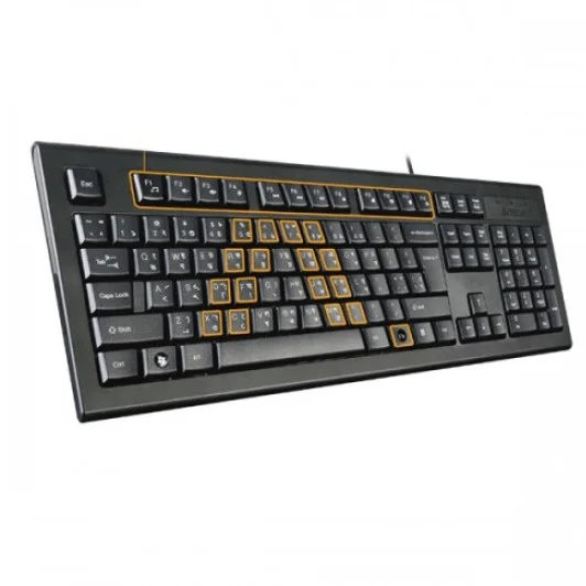 A4TECH KRS-85 Laser Engraving USB Keyboard With Bangla