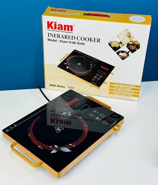 Kiam H-66 Gold Infrared Cooker 2000w thumbnail