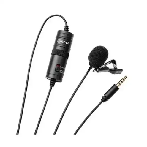 Boya BY-M1 Omnidirectional Lavalier Microphone (Original)