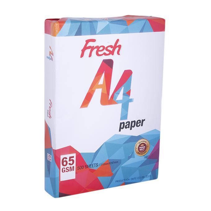 Fresh A4 Paper - 65 GSM (500 Page) - 1 Pack - Office Equipment