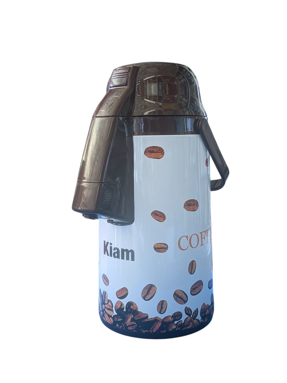 Kiam FL-3304 Pump Vacuum Flask - 3.0 Liter - Home Appliance