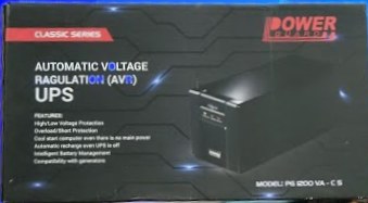 Power Guard PG1200VA-CS 1200VA Offline UPS with Plastic Body thumbnail
