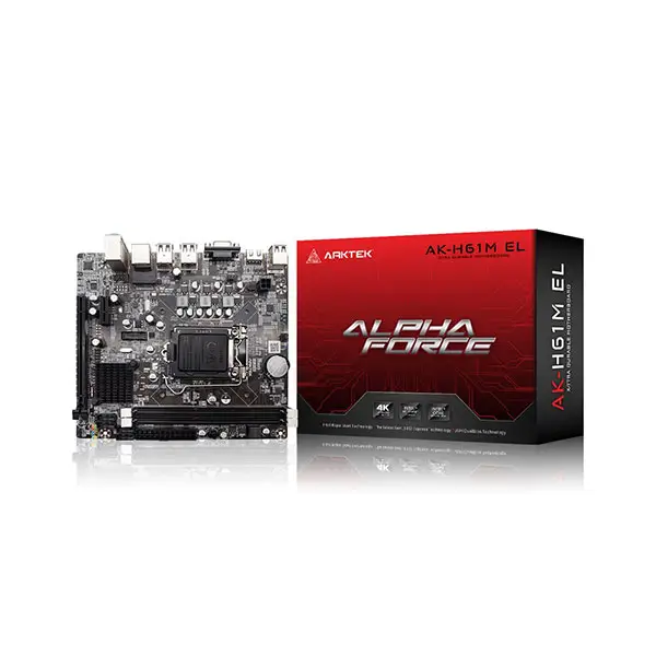 ARKTEK AK-H61M EL 3rd Gen micro-ATX Motherboard - Motherboard