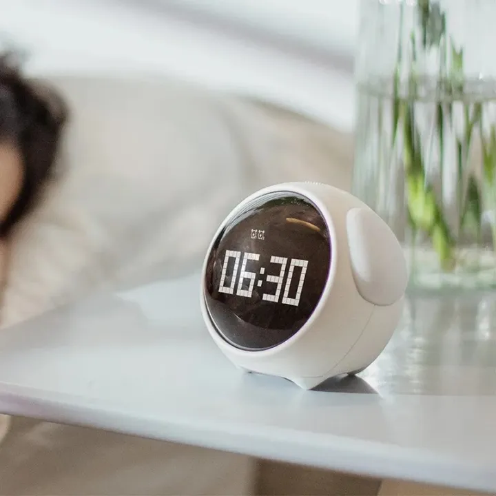 Cute Expression Multi Function LED Pixel Alarm Clock thumbnail