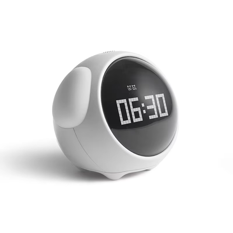 Cute Expression Multi Function LED Pixel Alarm Clock - Gadget Zone