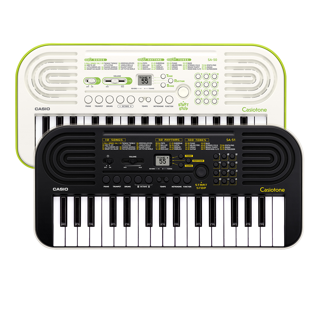 Casio SA-51 32-Keys Portable Musical Mini Keyboard Without Adapter thumbnail
