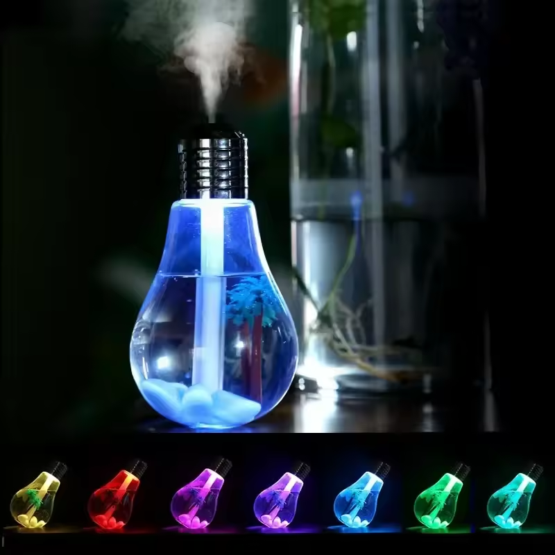 Creative Bulb Shaped Humidifier – 400ML thumbnail