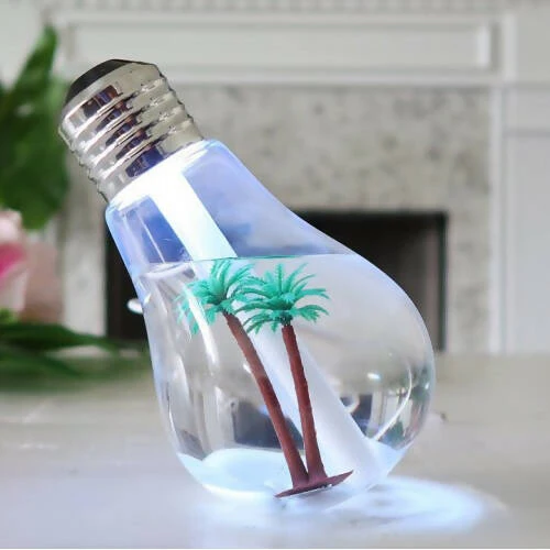 Creative Bulb Shaped Humidifier – 400ML thumbnail