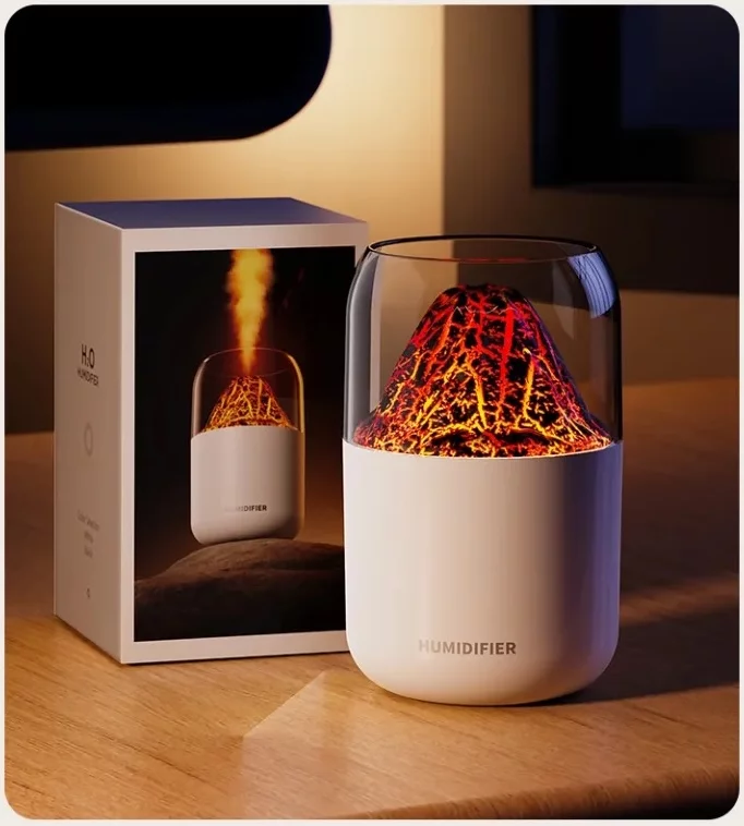 H05 Volcano Air Humidifier with Night Light – 180ML thumbnail