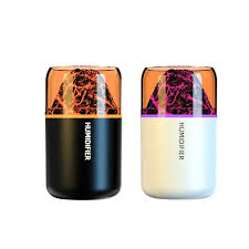 H05 Volcano Air Humidifier with Night Light – 180ML - Gadget Zone